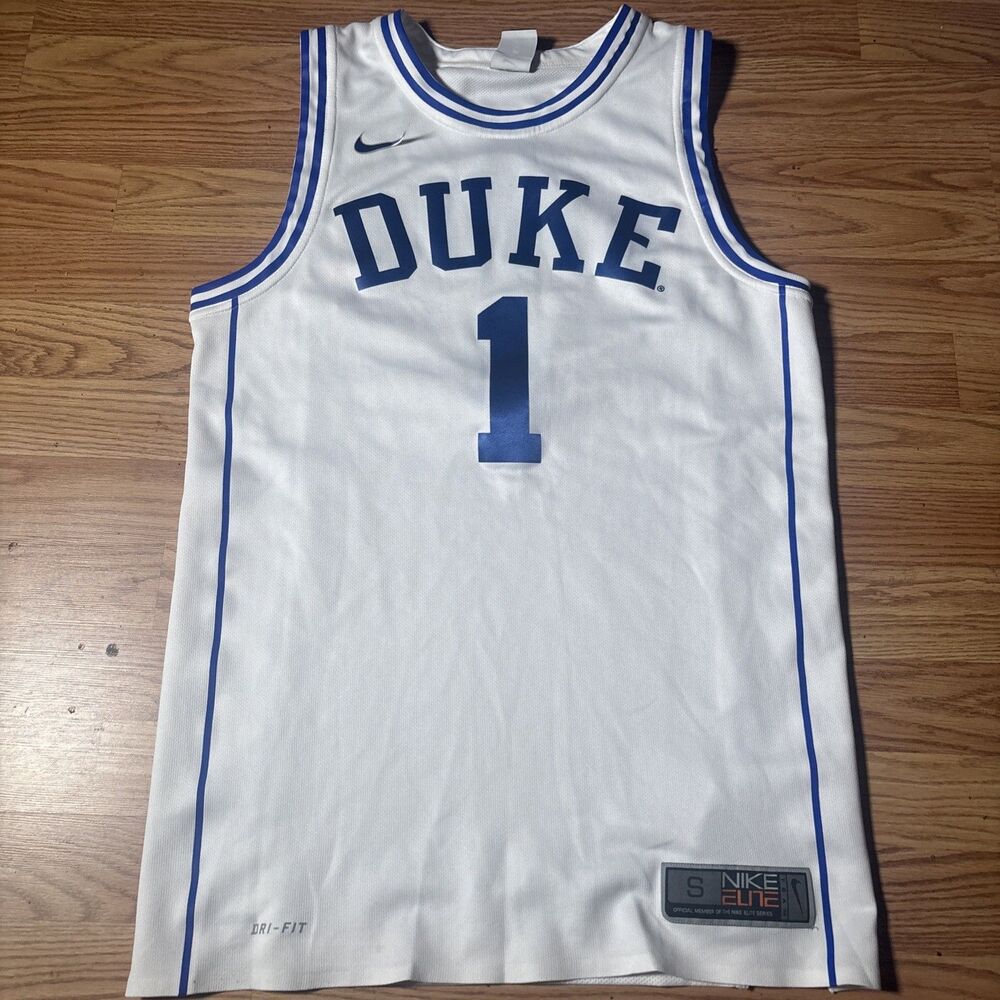 Duke Blue Devils #12 Nike Team Elite NCAA Basketball Jersey Size Small Flaws